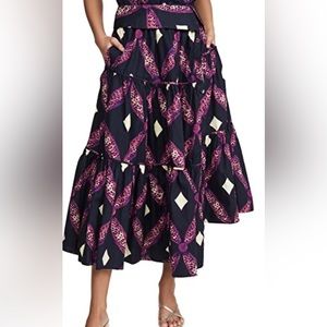 Ulla Johnson Eiko Skirt in Plum (size 6)